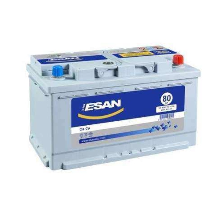 AKU 12V 80 AH LB4 CA TAM KAPALI - ESAN 50801101312